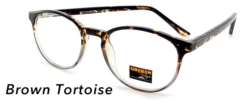 Smilen Eyewear Gotham Premium GothamStyle 249* Eyeglasses, Brown Tortoise