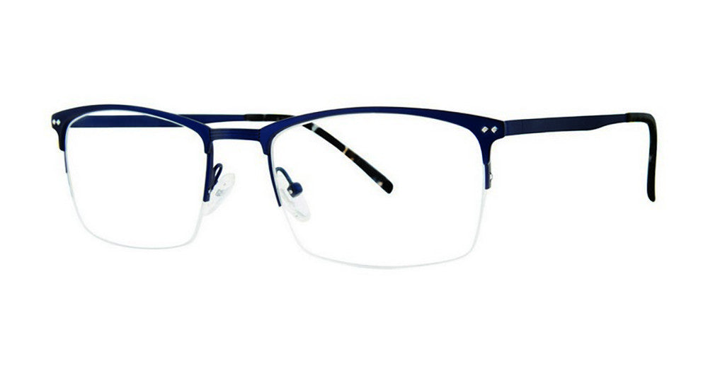 Big Mens Eyewear Club BIG SWING Mens Eyeglasses, Matte Navy