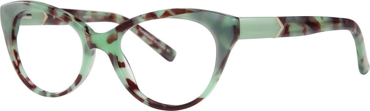 Kensie Eyewear Aspire Ladies Eyeglasses, Green Tortoise