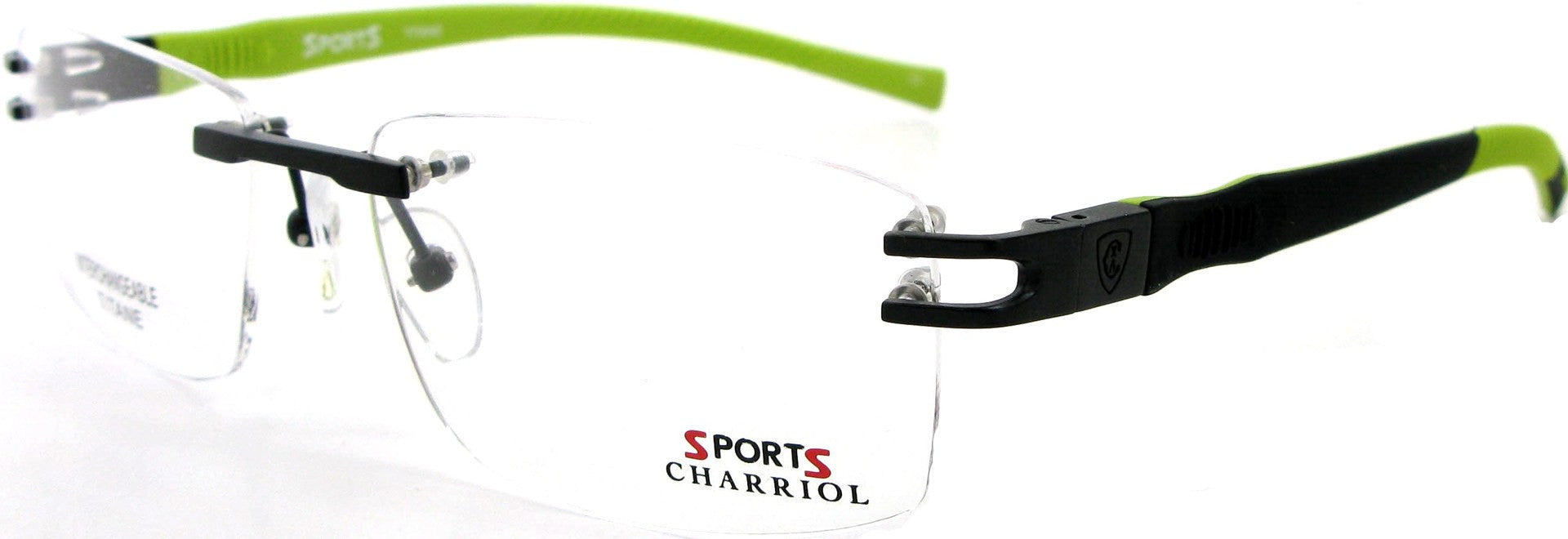 Charriol SP23050A Sports Eyewear, C7 BLACK-LIME GREEN