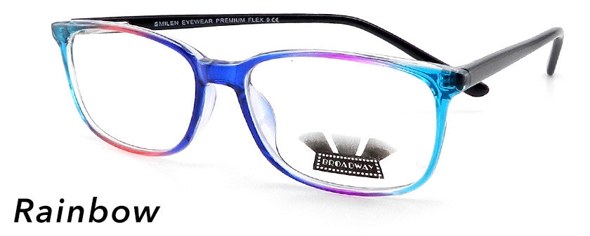 Smilen Eyewear Broadway Broadway Flex 9 Eyeglasses, Rainbow