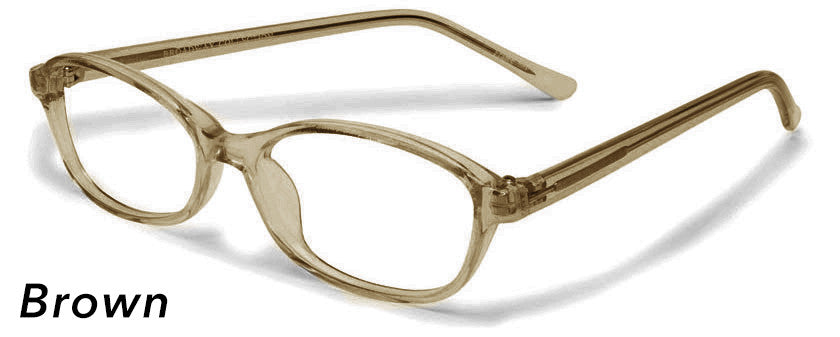 Smilen Eyewear Broadway Broadway Karina Eyeglasses, Brown