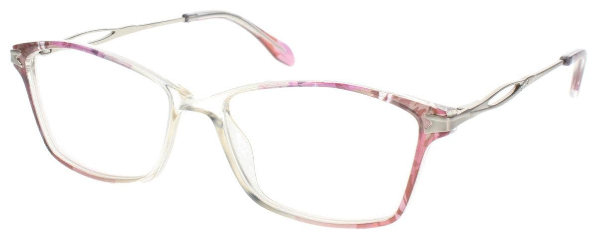 ClearVision MABEL Ladies Eyeglasses, Wine Multi