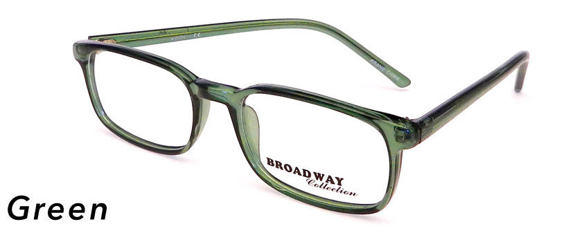 Smilen Eyewear Broadway Broadway Kool Eyeglasses, Green