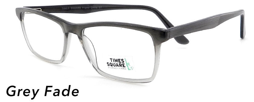 Smilen Eyewear Times Square Times Square Buzz Eyeglasses, Grey Fade