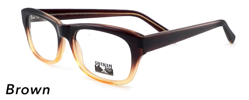 Smilen Eyewear Gotham Premium GothamStyle 183 Eyeglasses, Brown