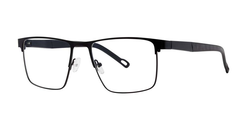 Big Mens Eyewear Club BIG TRIP Mens Eyeglasses, Black-Charcoal