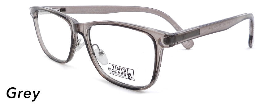 Smilen Eyewear Times Square Times Square Easy Fit 2 Eyeglasses, Grey