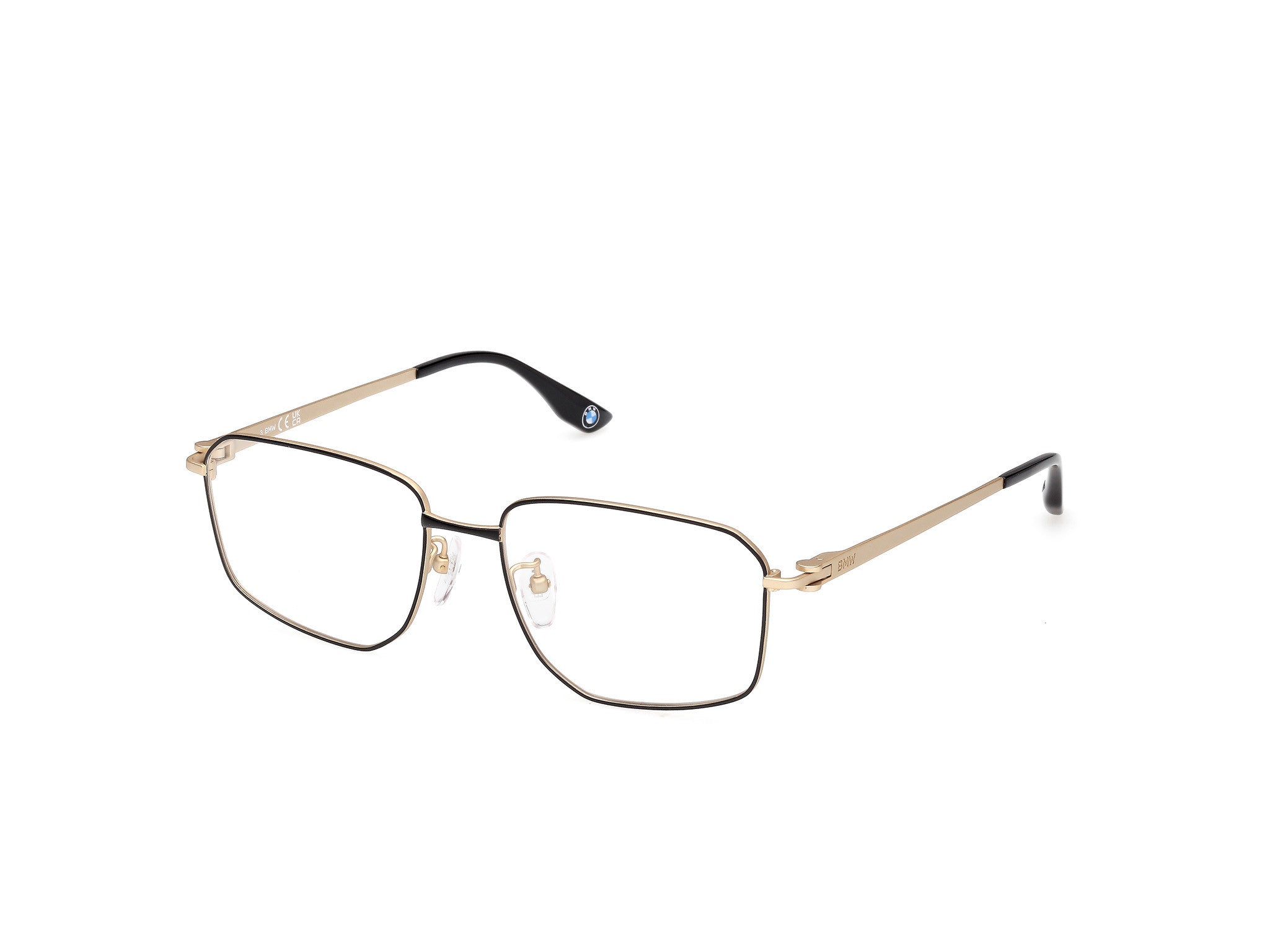 BMW Eyewear BW5101-H Mens Eyeglasses, 005 - Black-Monocolor - Black-Monocolor