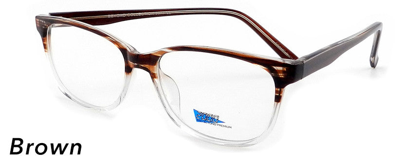 Smilen Eyewear 2000 & Beyond 2000 &amp; Beyond 3077 Eyeglasses, Brown