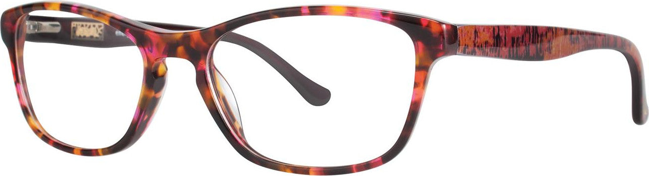 Kensie Eyewear Energize Ladies Eyeglasses, Pink Tortoise