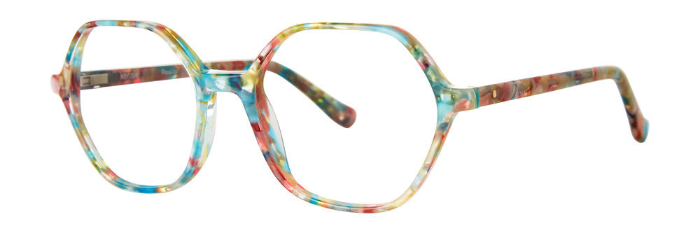 Kensie Eyewear Reality Full Frame Ladies Eyeglasses, Confetti Tortoise