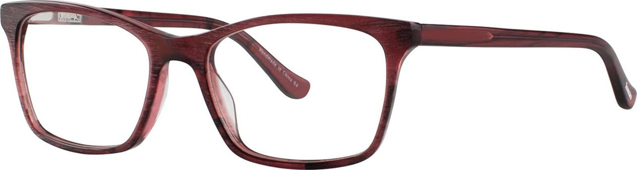 Kensie Eyewear Artisan Ladies Eyeglasses, Berry