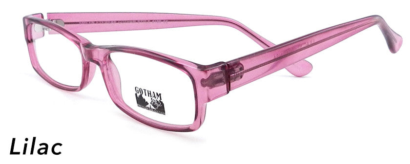 Smilen Eyewear Gotham Premium GothamStyle 199 Eyeglasses, Lilac