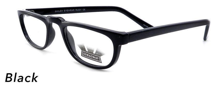 Smilen Eyewear Broadway Broadway Rudy Eyeglasses, Black