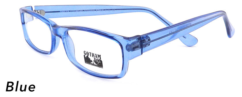 Smilen Eyewear Gotham Premium GothamStyle 199 Eyeglasses, Blue