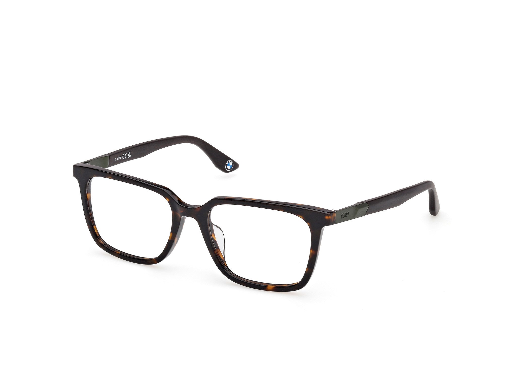 BMW Eyewear BW5100-H Mens Eyeglasses, 052 - Dark Havana - Dark Havana