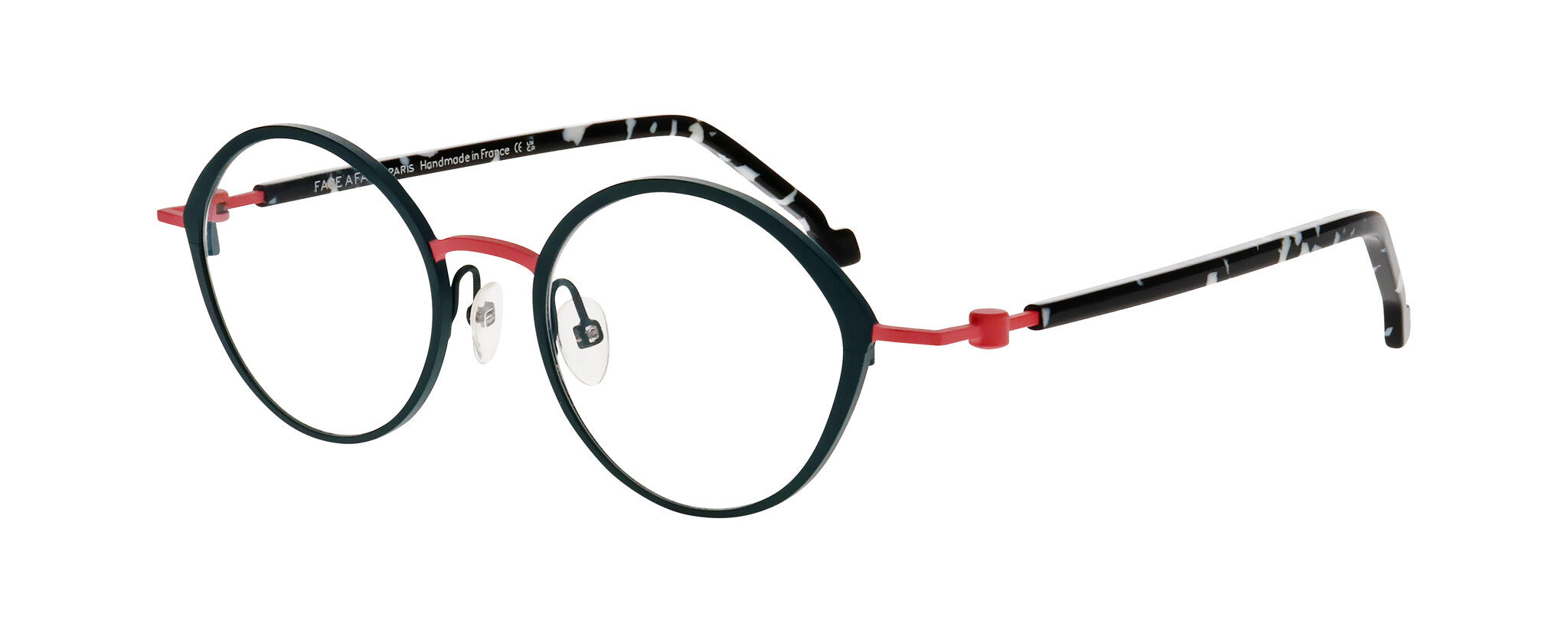 Face a Face SWING 1 Full Frame Ladies Eyeglasses, 9134 MATT PRUSSIAN BLUE