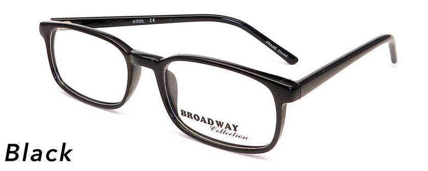 Smilen Eyewear Broadway Broadway Kool Eyeglasses, Black