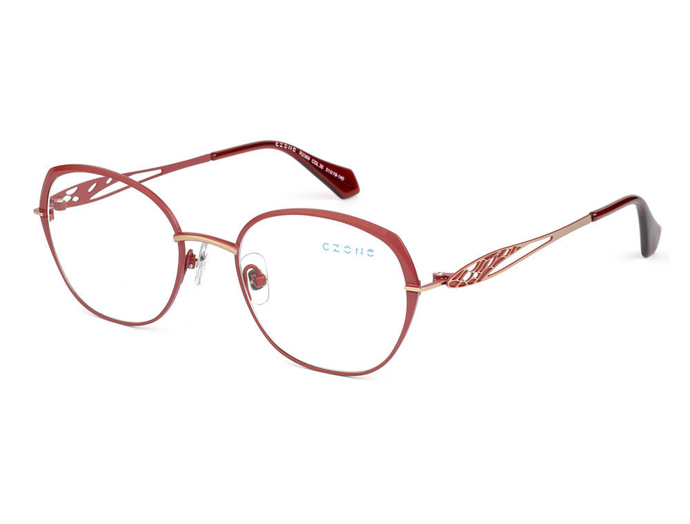 C-Zone R2369 Ladies Eyeglasses, C-30 Wine-Rose Gold