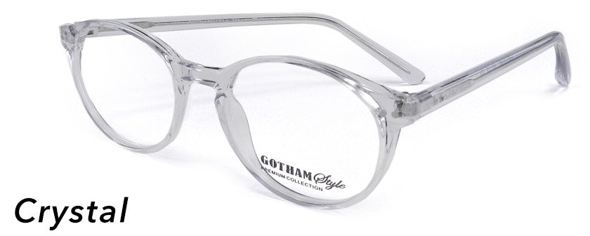 Smilen Eyewear Gotham Premium GothamStyle 241 Eyeglasses, Crystal