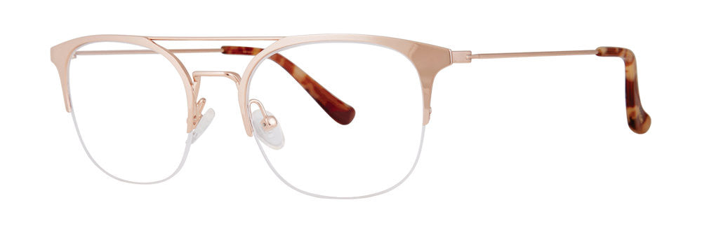 Kensie Eyewear Positive Ladies Eyeglasses, Rose Gold