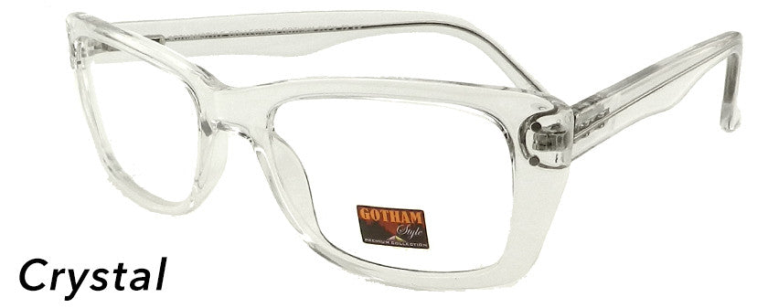 Smilen Eyewear Gotham Flex GothamStyle Flex 72 Eyeglasses, Crystal