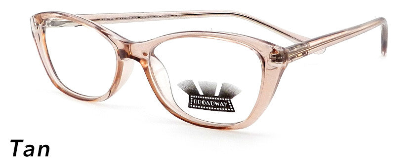 Smilen Eyewear Broadway Broadway Flex 5 Eyeglasses, Tan