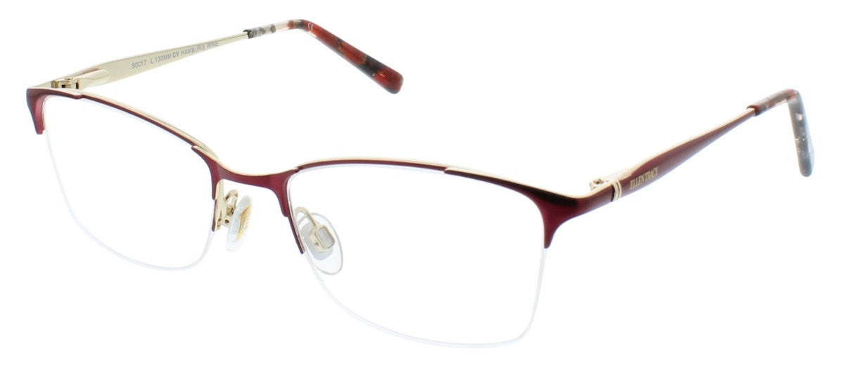 Ellen Tracy HAMBURG Ladies Eyeglasses, Wine