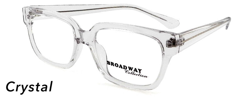 Smilen Eyewear Broadway Broadway Carter Eyeglasses, Crystal