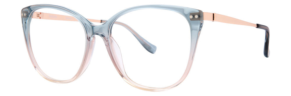Kensie Eyewear Serene Full Frame Ladies Eyeglasses, Powder Blue