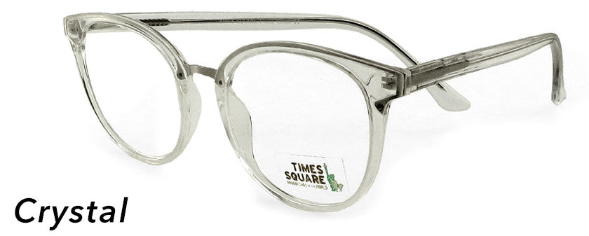 Smilen Eyewear Times Square Times Square Emma Eyeglasses, Crystal