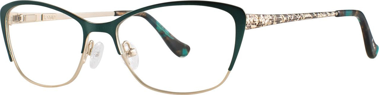 Kensie Eyewear Sweetheart Ladies Eyeglasses, Jade