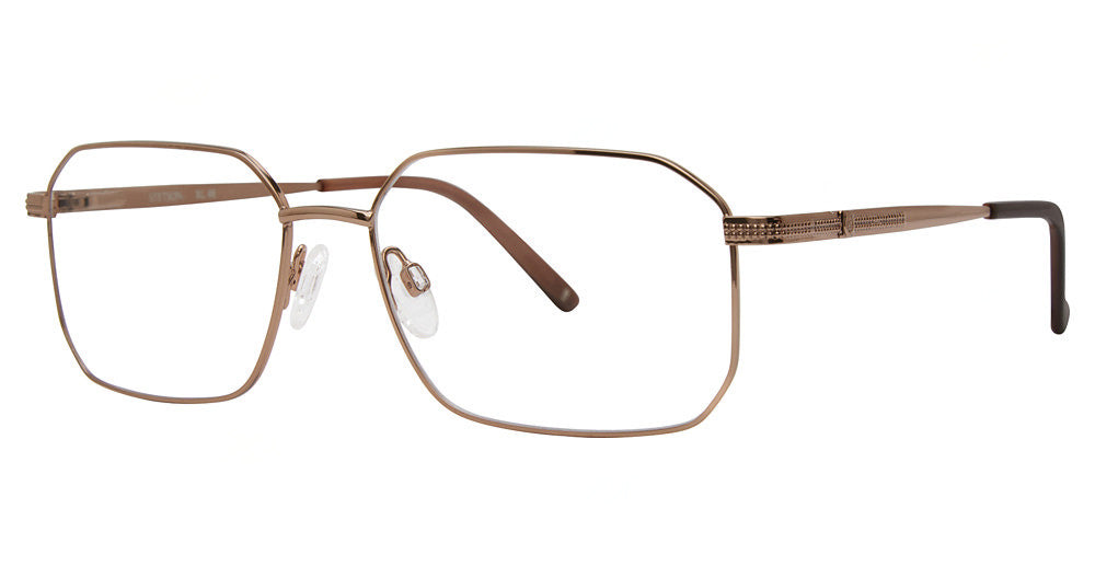 Stetson Eyewear Stetson XL 46 Full Frame Mens Eyeglasses, 097 TAN