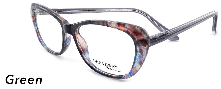 Smilen Eyewear Broadway Broadway Flex 10 Eyeglasses, Green