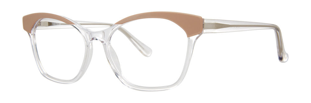 Kensie Eyewear Calliope Full Frame Ladies Eyeglasses, Fawn