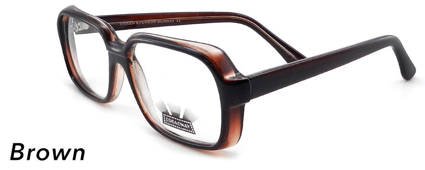 Smilen Eyewear Broadway Broadway Murray Eyeglasses, Brown
