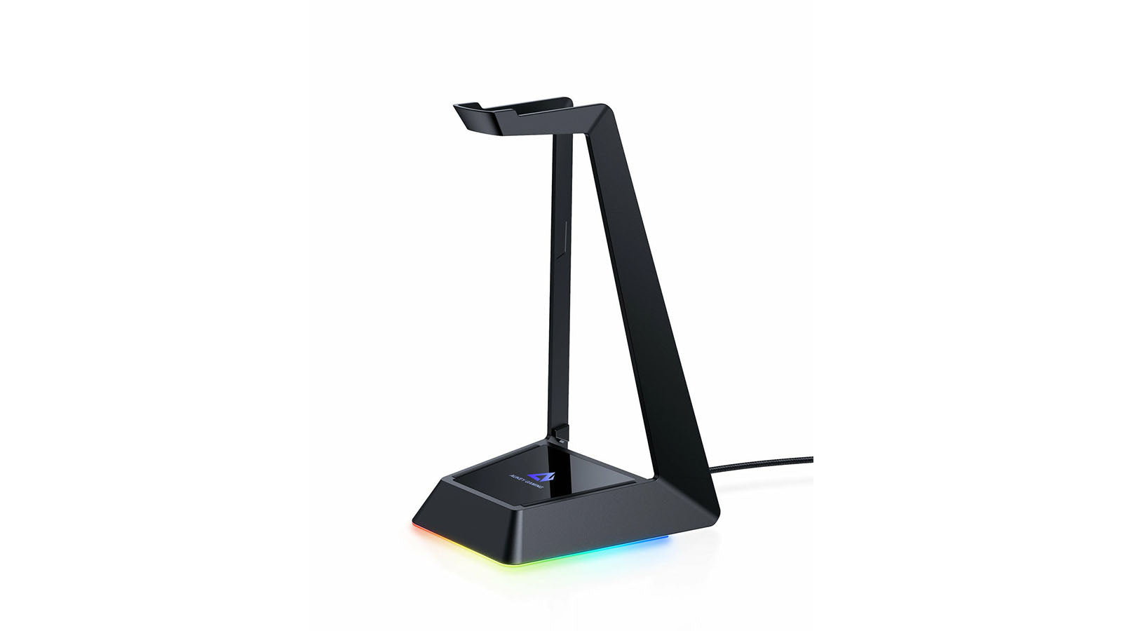 6Blu RGB Headphone Stand with 3 USB Ports: 8 Lighting Effects