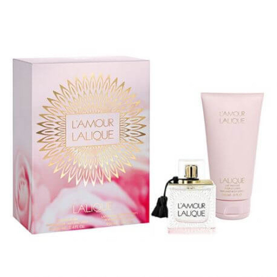 Gift Set Lalique: L'Amour Eau De Parfum for women 30 ml + L'Amour body lotion 150 ml