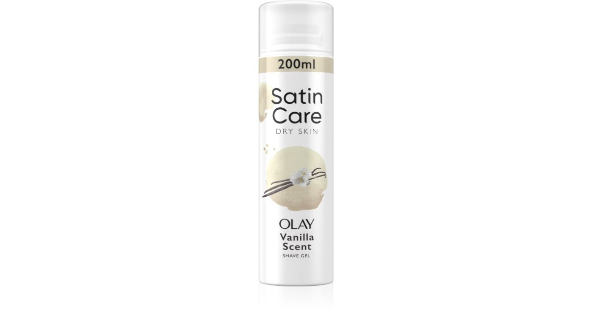 Gillette Satin Care Olay Vanilla Dream Shaving Gel 200 Ml