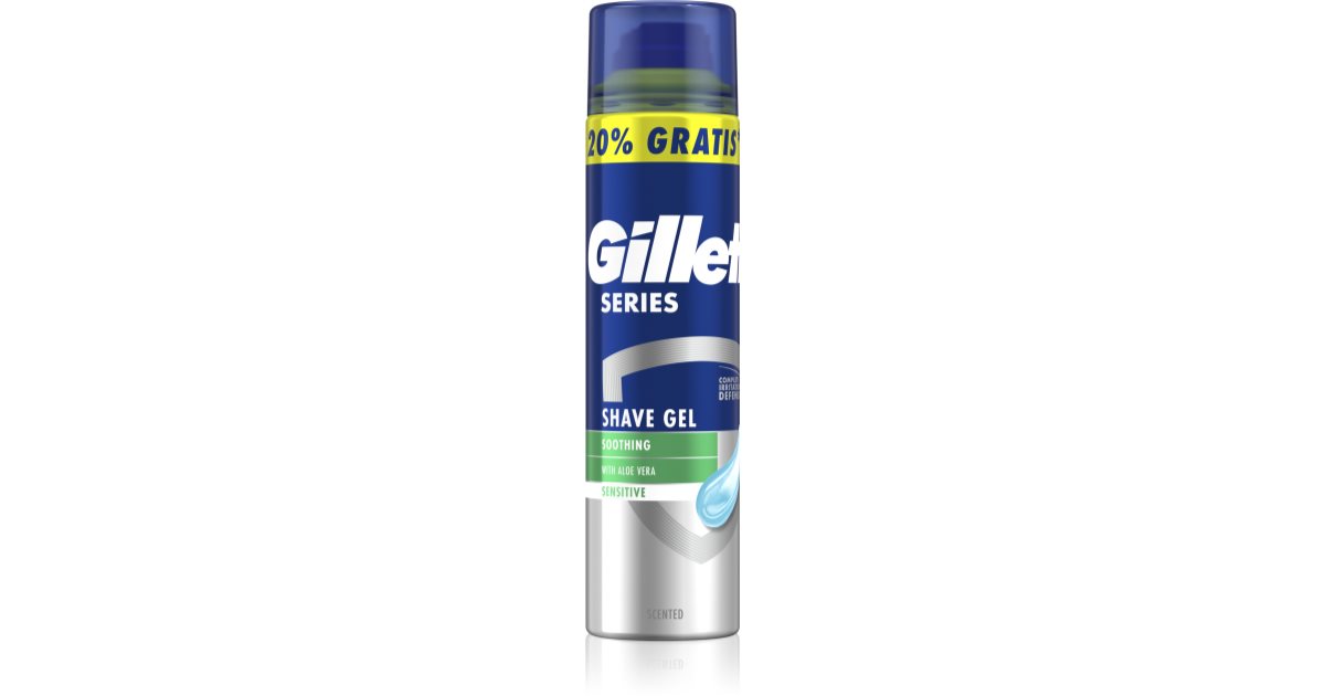 Gillette Serie Aloe Vera Soothing Shaving Gel 240 Ml