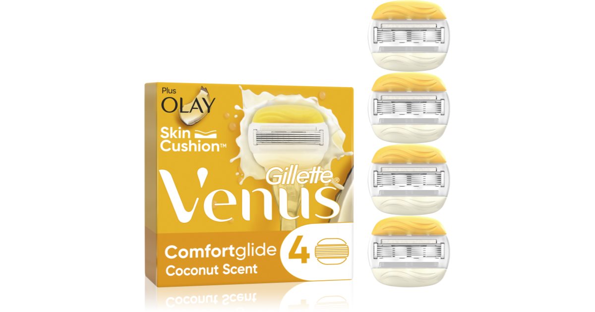 Gillette Venus Ostrza wymienne Comfortglide Olay Coconut 4 sztuki