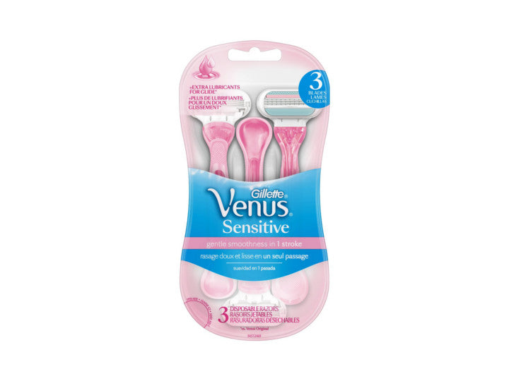 Gillette Venus Rasoirs jetables sensibles x3