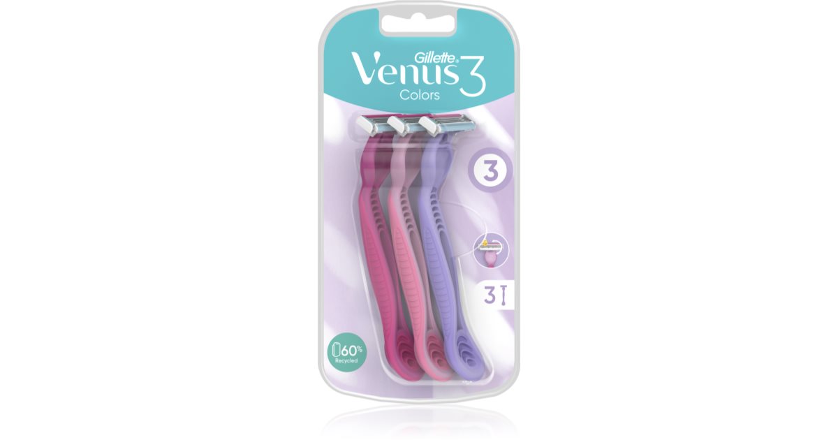 Gillette Venus Rasoirs jetables Simply 3 Plus 3 pièces