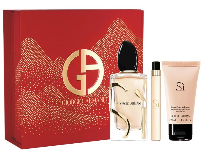 Giorgio armani Yes - EDP 100ml + Body Lotion 50ml + EDP 10ml (New Design)