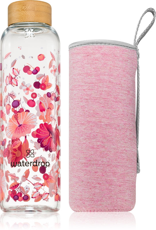 Waterdrop Bouteille d'eau en verre Relax 600 ml Édition Verre