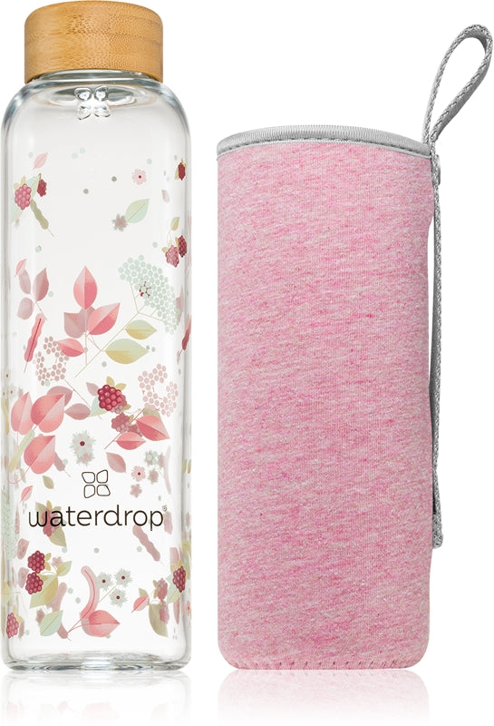 Waterdrop Glass Edition Flair vattenflaska i glas 600 ml