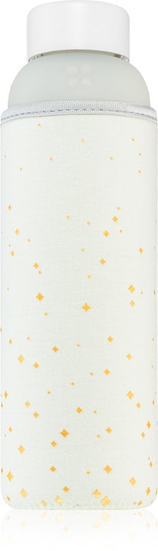 Waterdrop Skleněná láhev na vodu Glass Snow (limitovaná edice) 600 ml