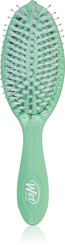 Wet Brush Go Green Treatment And Shine perie pentru păr strălucitor și moale din arbore de ceai
