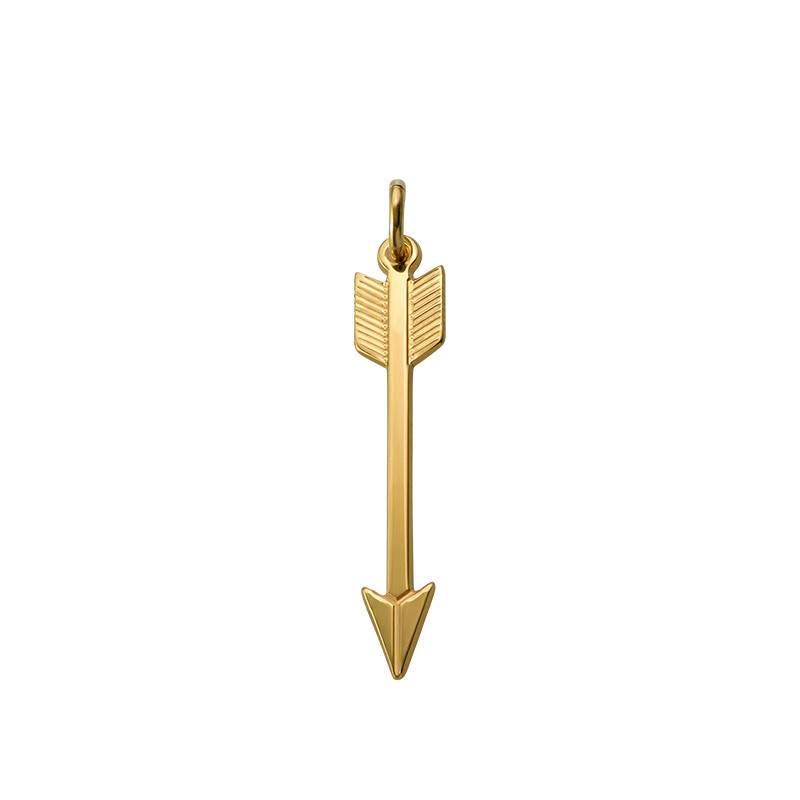 Arrow Charm in 18ct Gold Plating